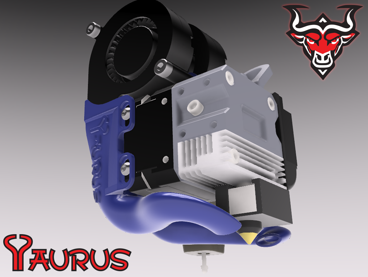 Taurus V4 Cooling Duct for Creality Sprite Extruder, Dual 5015 Fans, Ender  3 S1/S1 Pro/S1 Plus (Stock / Spider / Ceramic) by Mkloberg, Download free  STL model