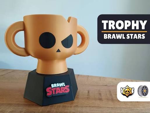 brawl stars trophy MK4S upgrade print