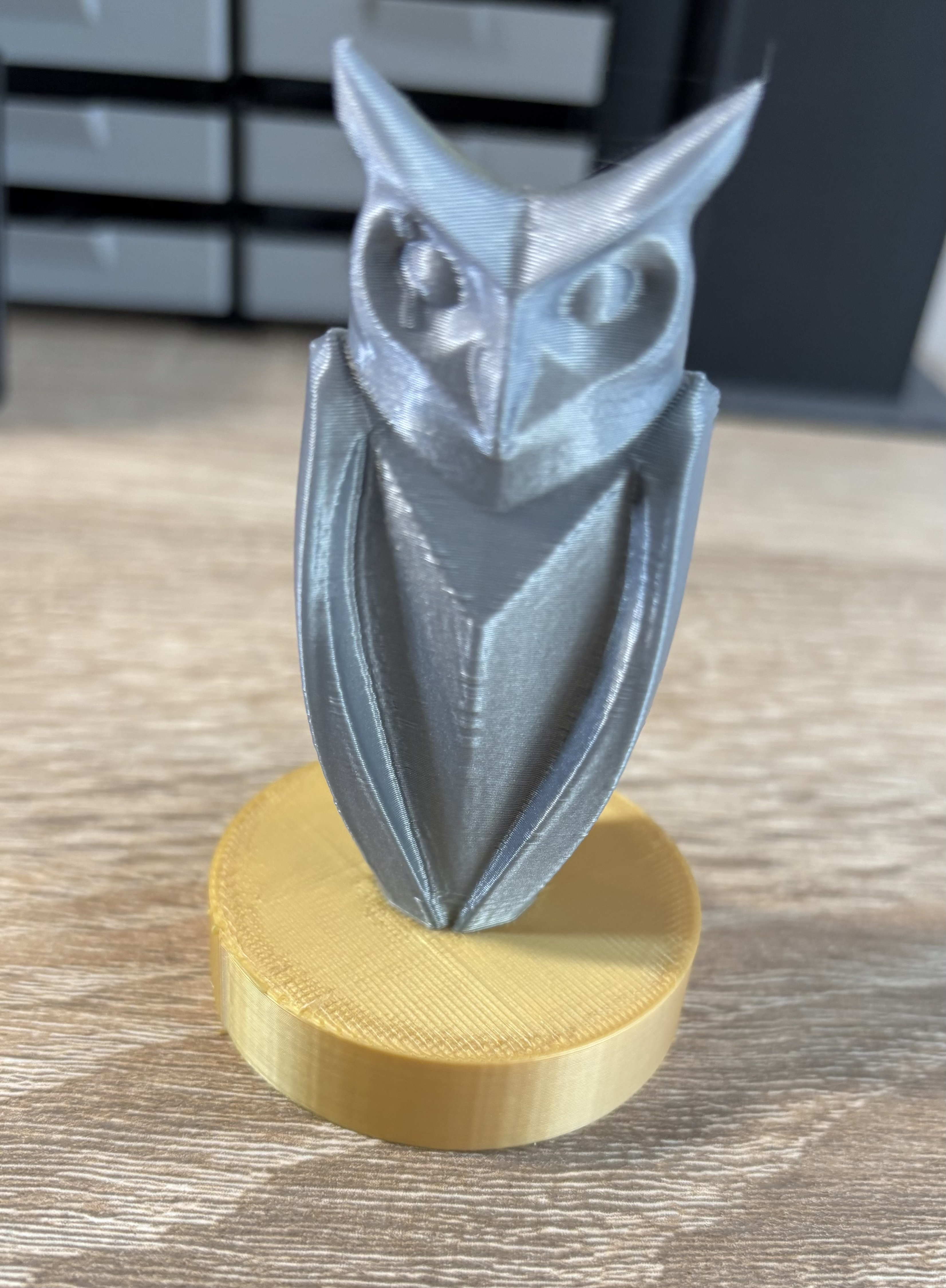 Silver owl
