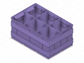 Stackable Storage Boxes Optimized for 3D Print by Metikumi | Download ...