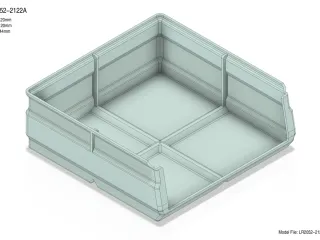 Stackable Storage Boxes Optimized for 3D Print by Metikumi | Download ...