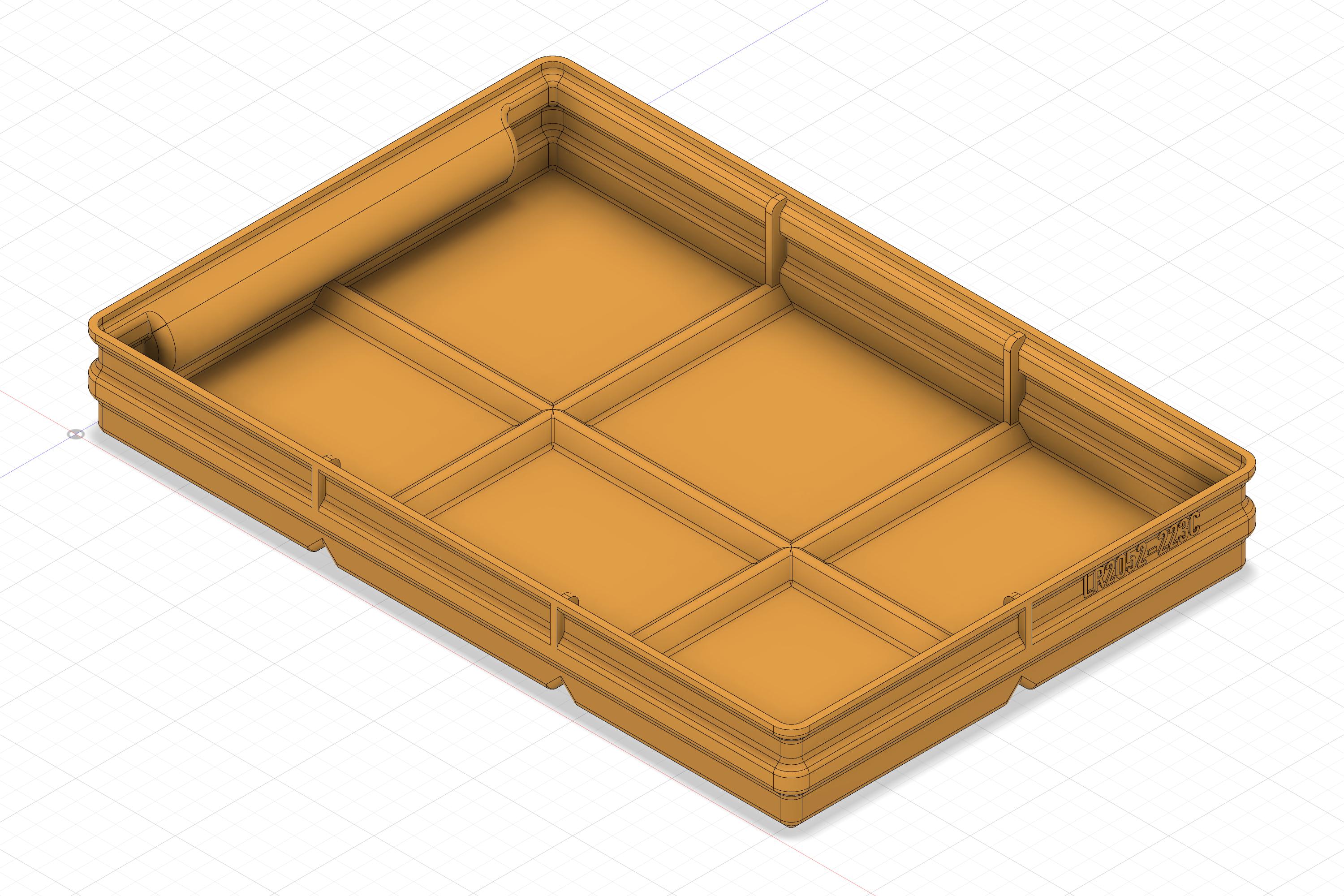 Stackable Storage/Assortment Boxes Optimised for 3D Print by Lucky