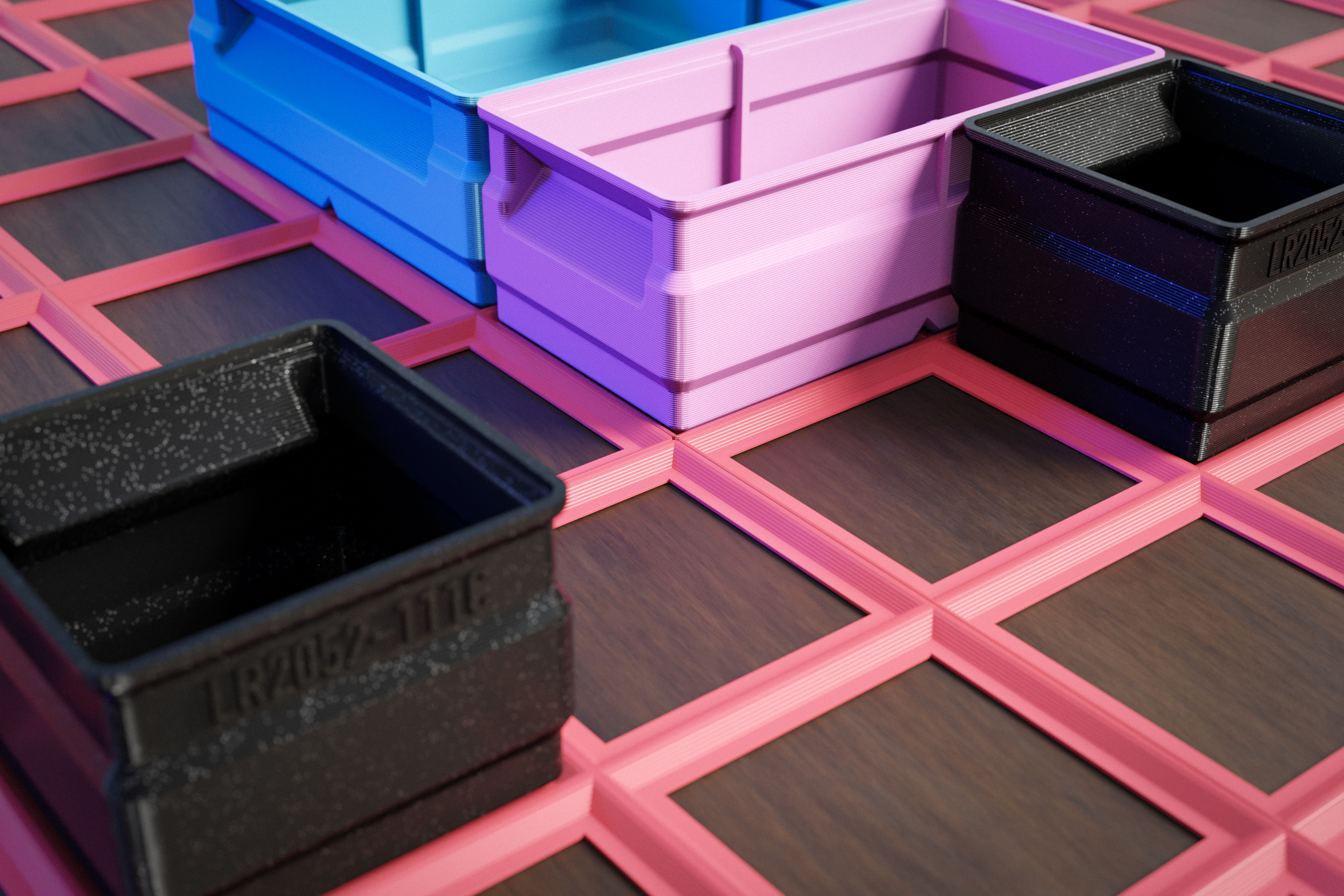 SnapStack - A Modular Storage Bin Part Organizer by pops, Download free  STL model