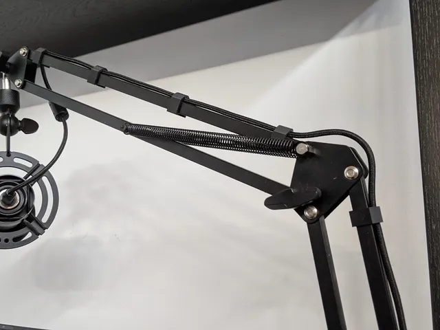 Mic Boom Arm Stand Cable Organizer Clips