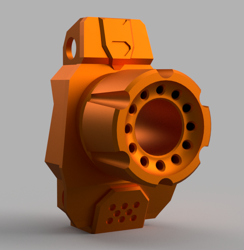 X-Shot Longshot Extended Barrel Front End - O-Ring Collet