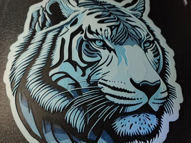 HueForge Tiger Face
