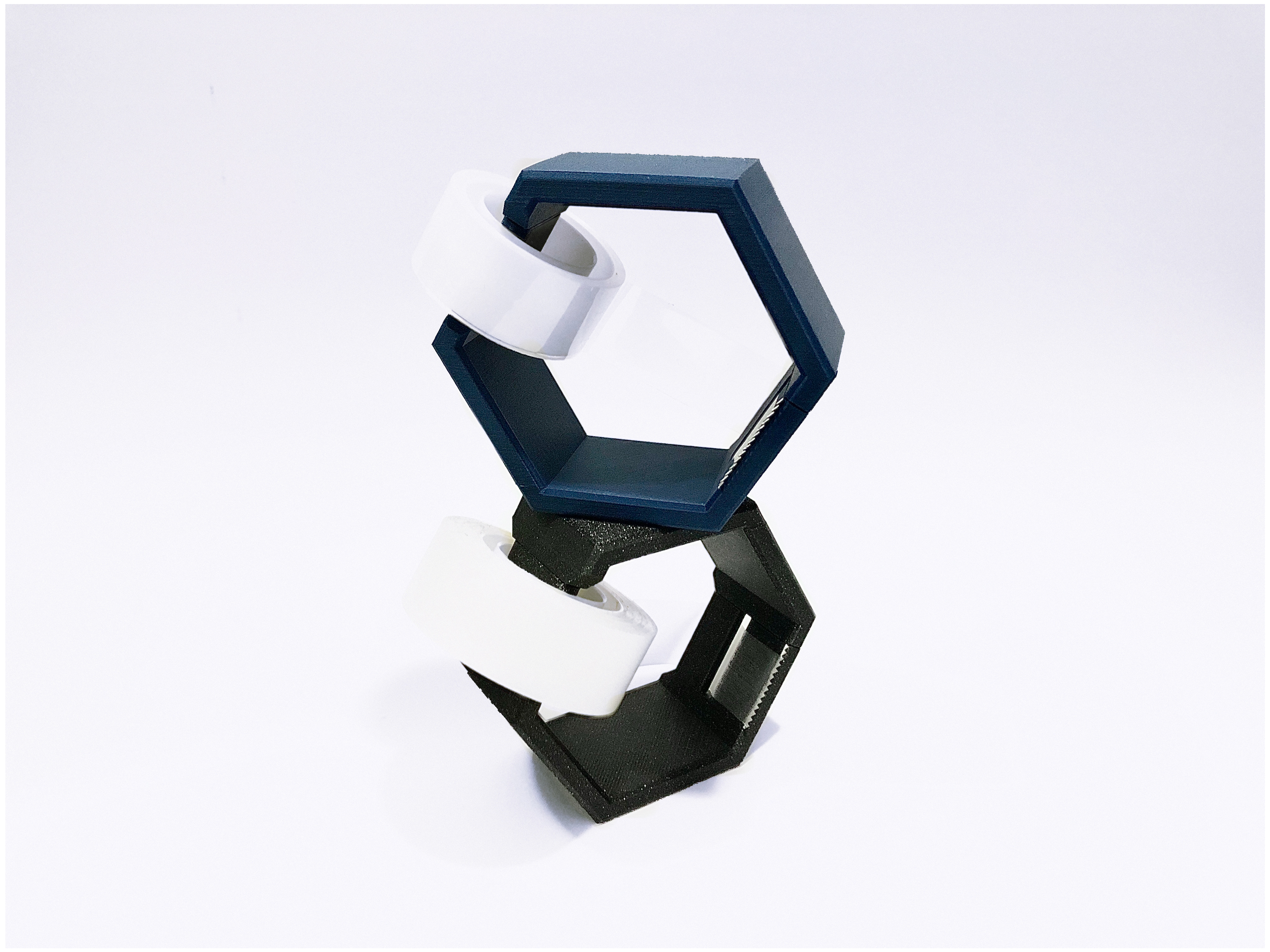 HexaTape - A Support Free Twist to Tape Dispensers