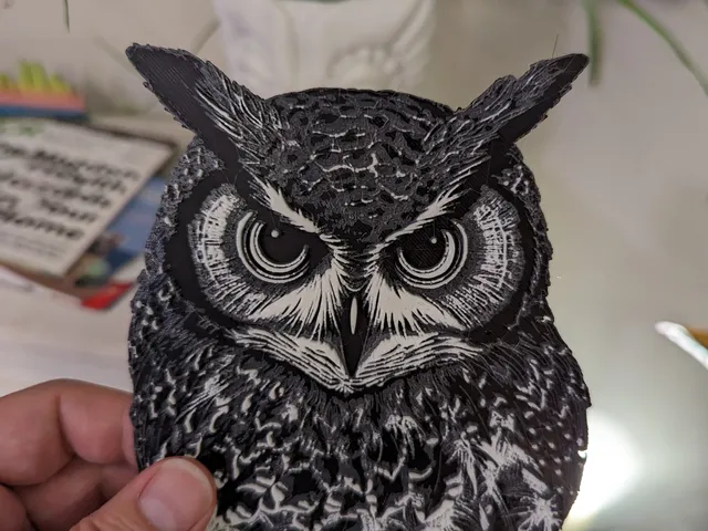 HueForge Owl