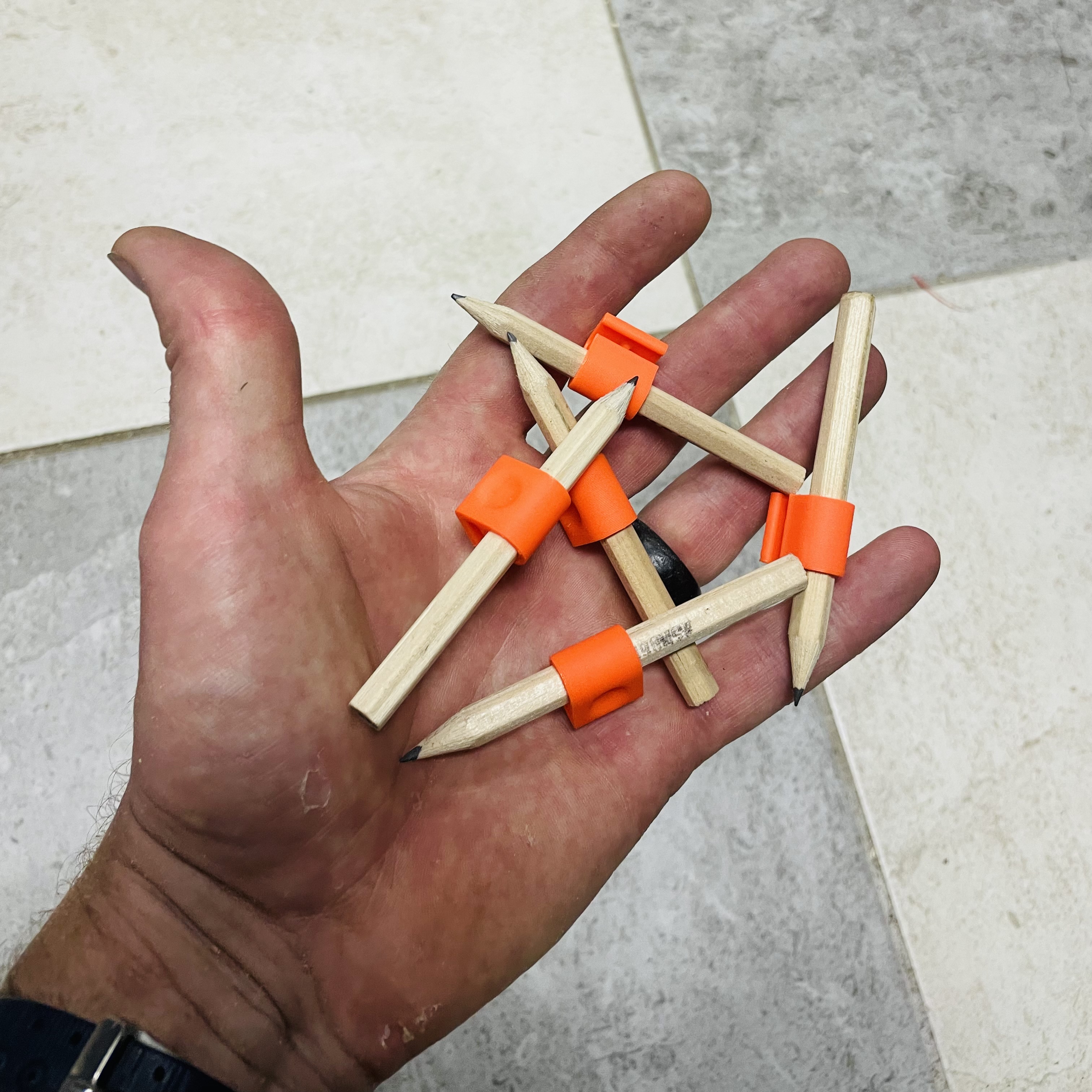 Miniatura 7 do modelo 3D Pencil Clip-On