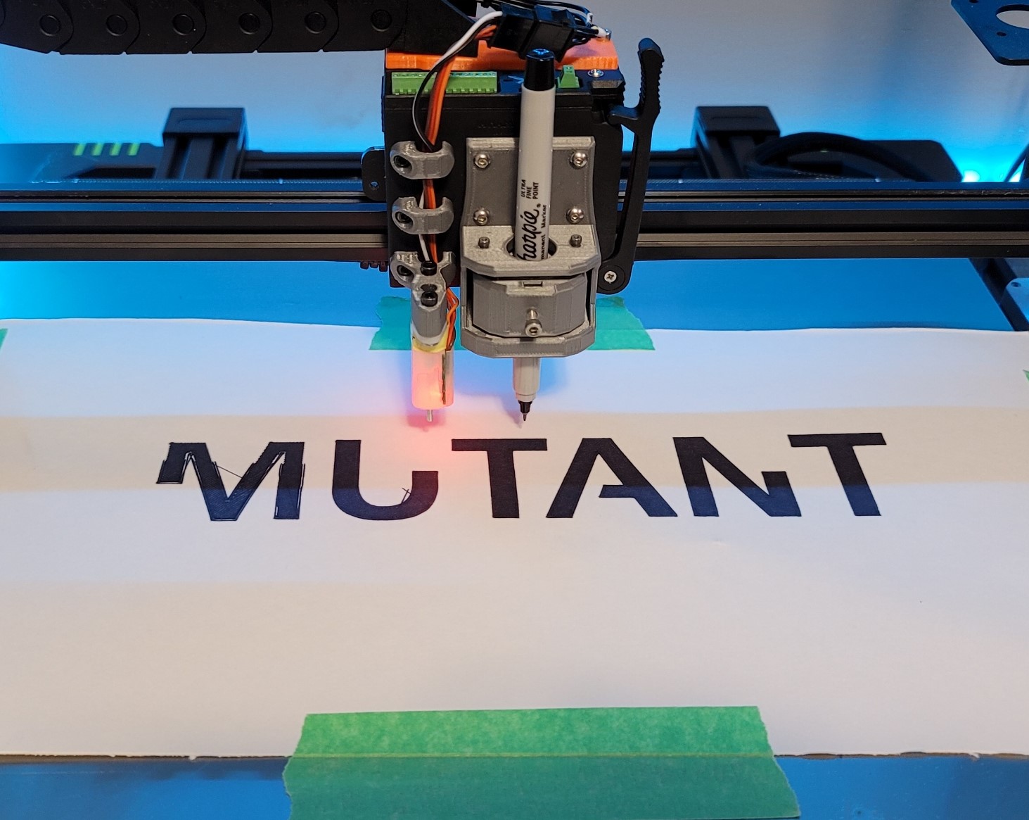 WhamBam Mutant Plotter Head