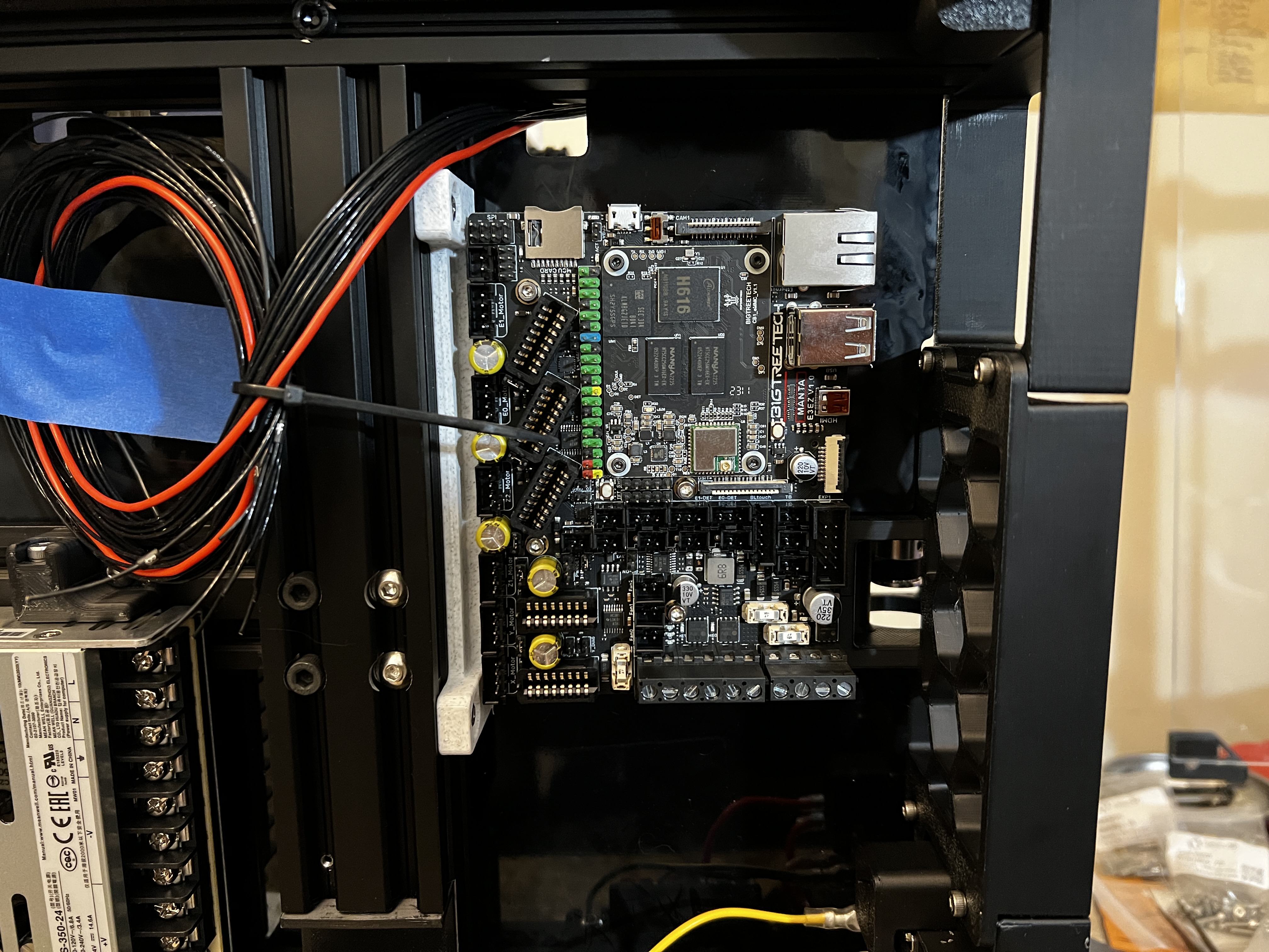 BTT MANTA E3 EZ BOARD MOUNT for ENDERWIRE