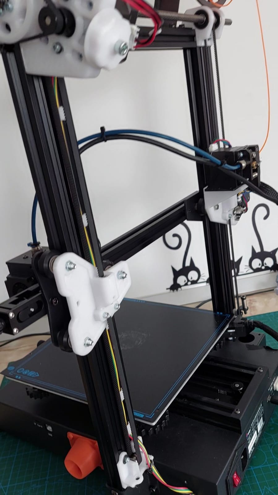 Biqu B1 belt driven Z axis by Trei D Download free STL model