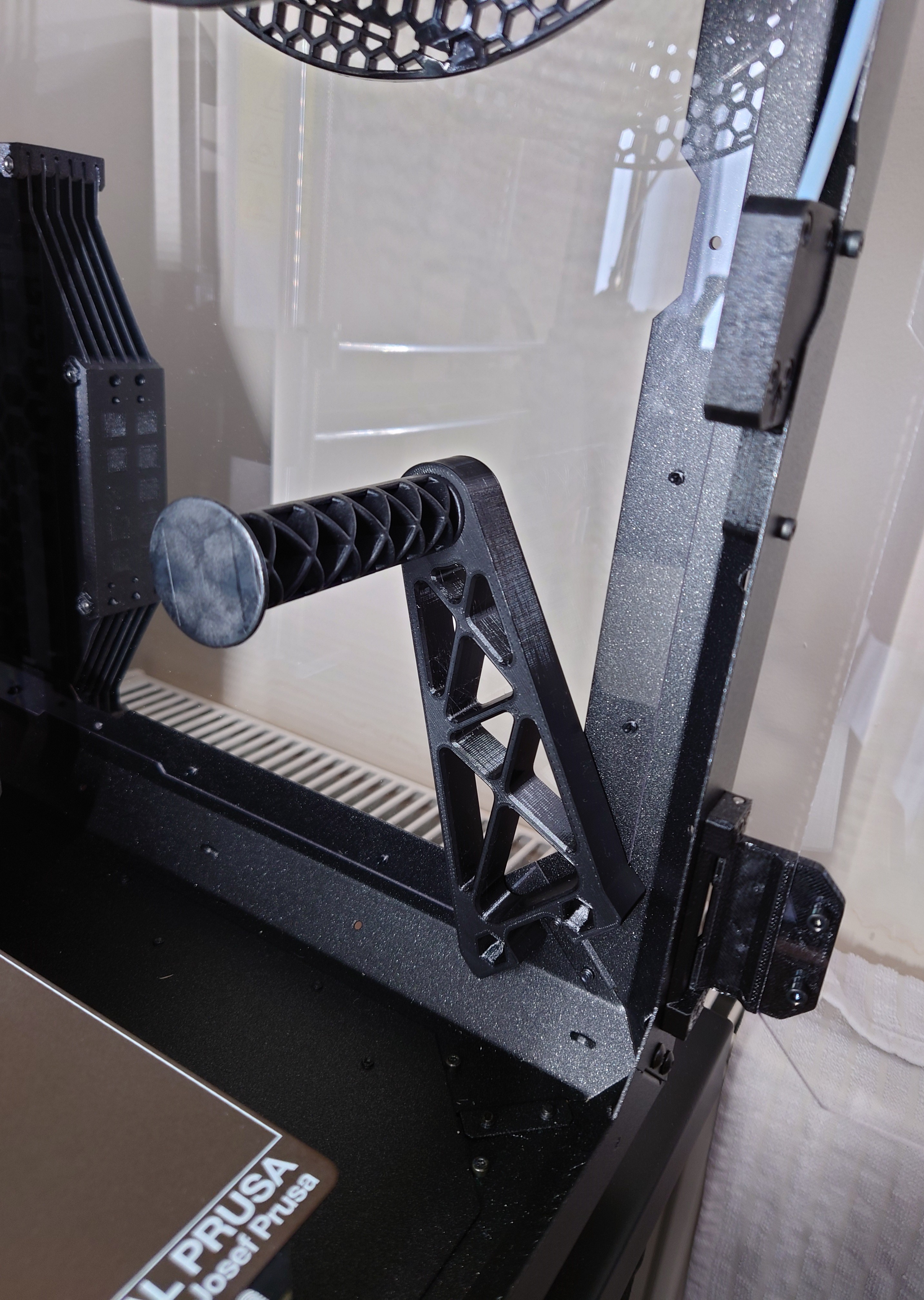 Longer Spool base for enclosure