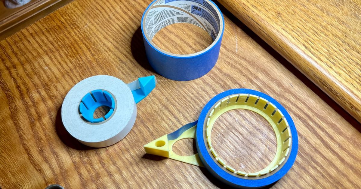 tape dispensers / holders by Jake Download free STL model