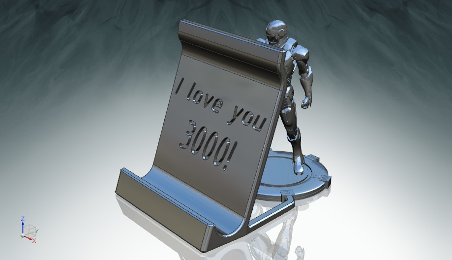 Iron Man Phone stand