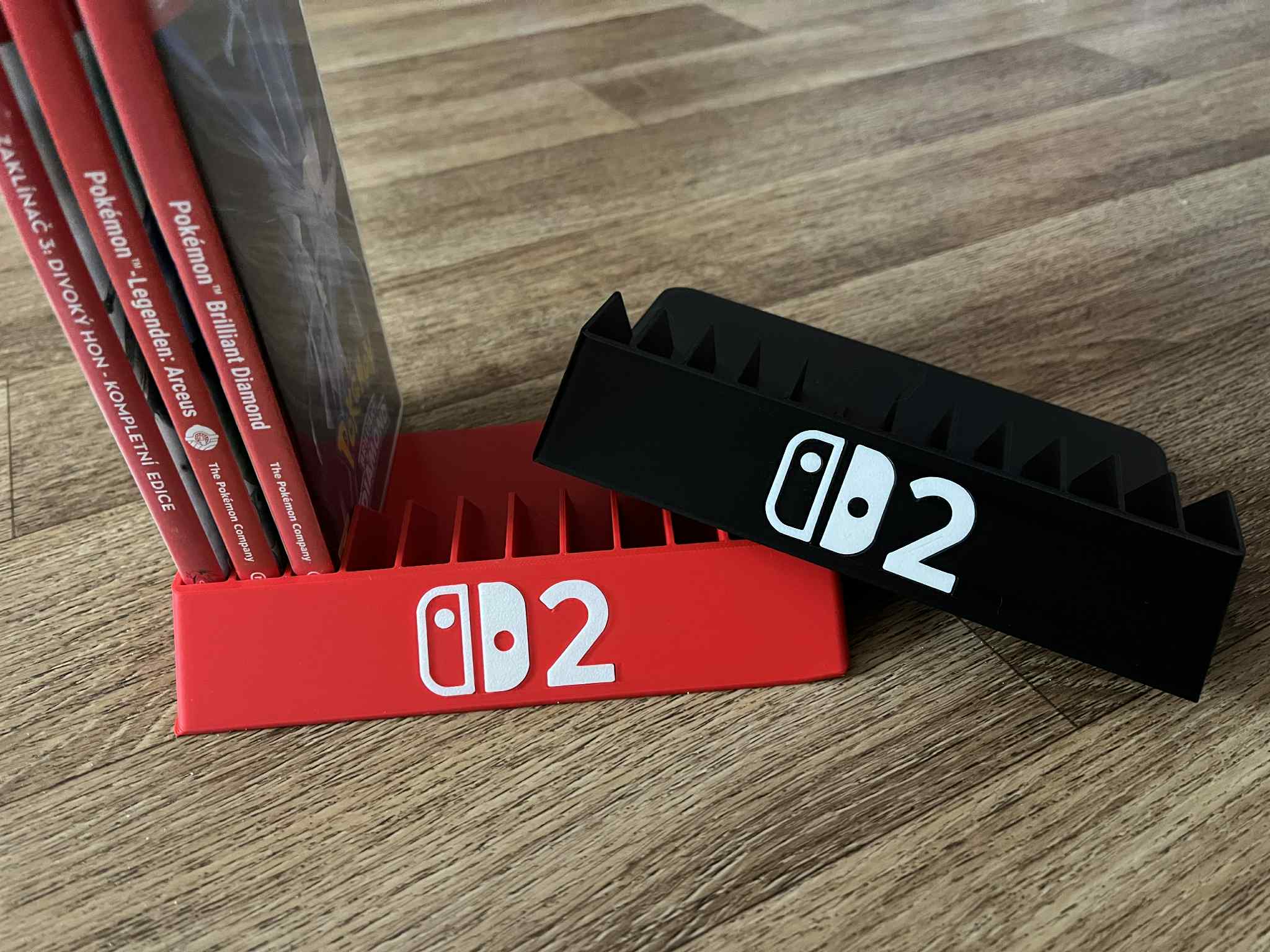 Holder, stand for Nintendo Switch 2 games