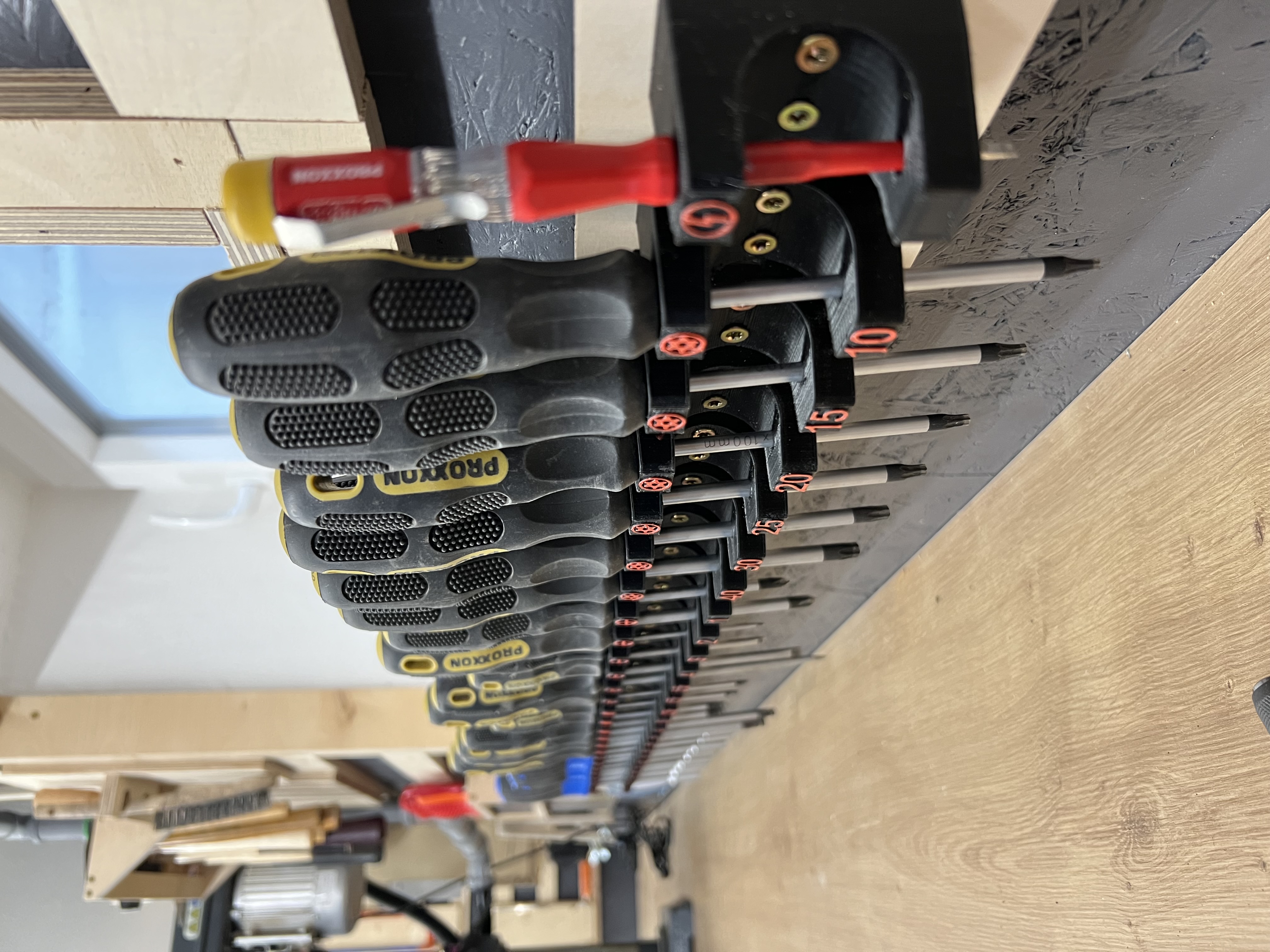 Holder screwdriver - flexible / Halter Schraubendreher - flexibel