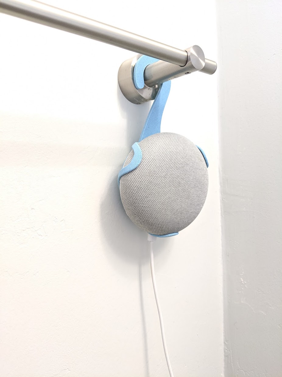 Google Home Mini Wall/Surface Mount with 20mm Hook