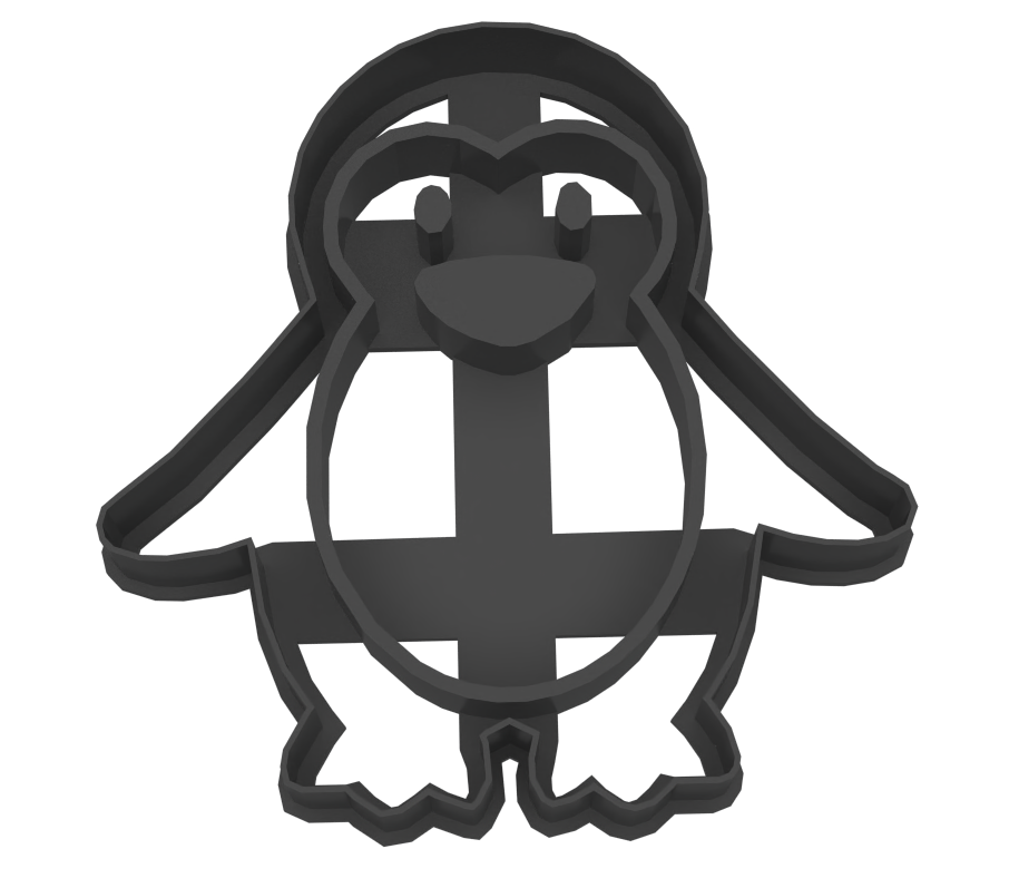 Penguin cookiecutter by robbinius18 | Download free STL model ...