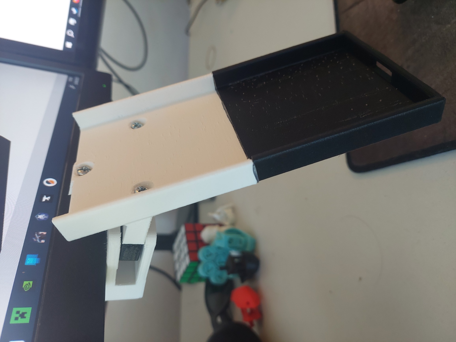 Monitor Clampable Phone Holder
