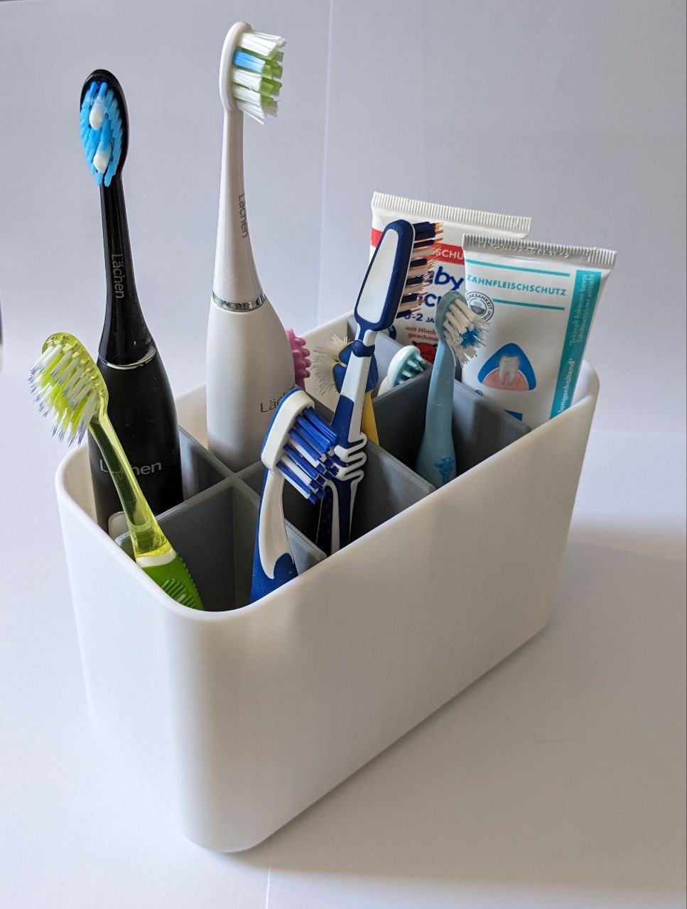 Family toothbrush holder
