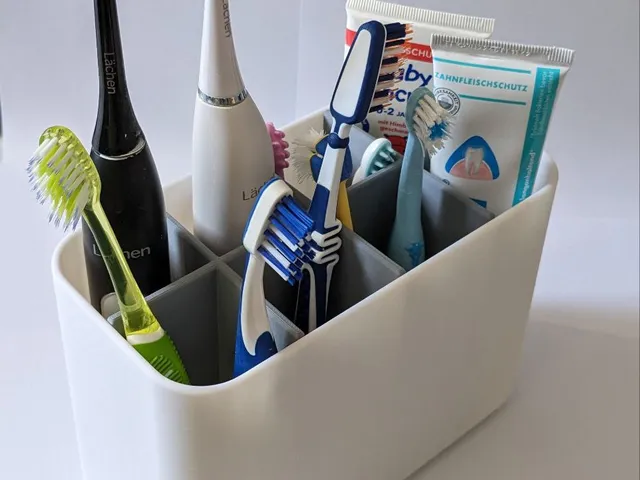 Family toothbrush holder