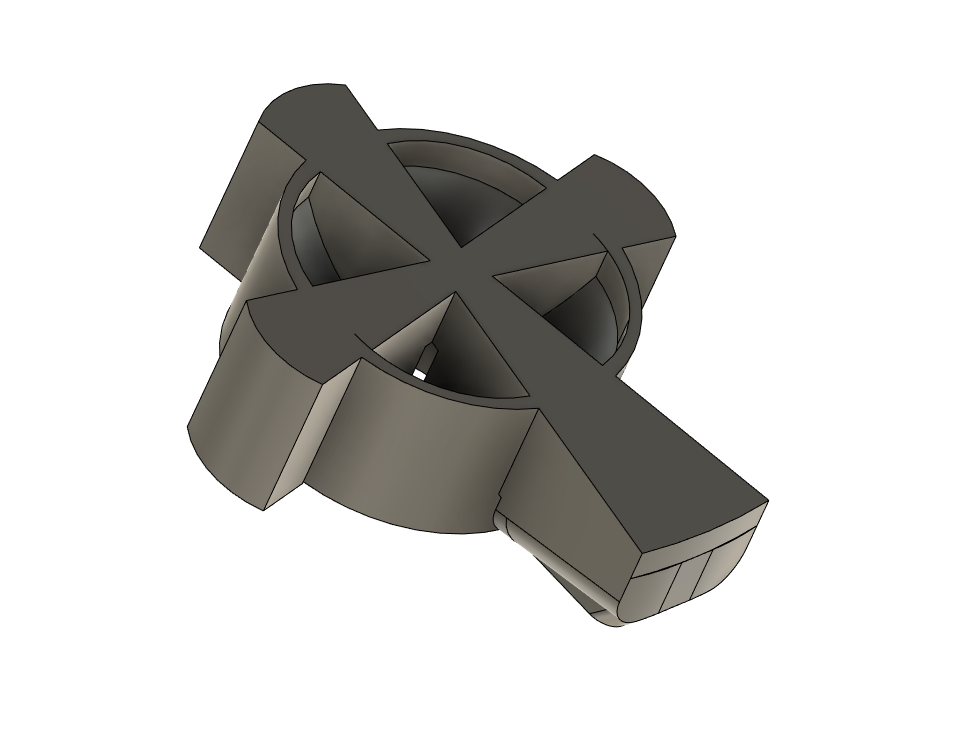 Celtic Cross Guitar Knob by VenganzaD Download free STL model