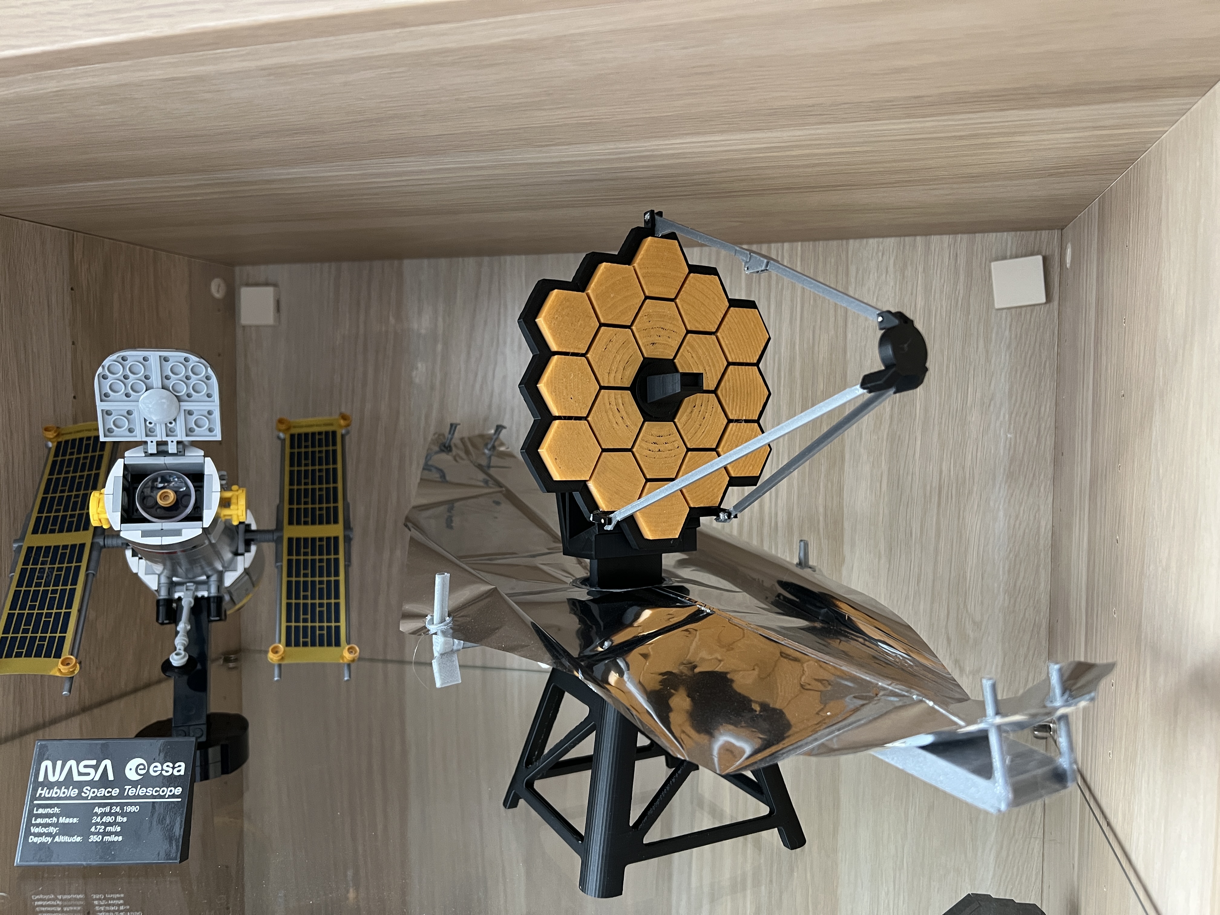 Stand for James Webb Space Telescope