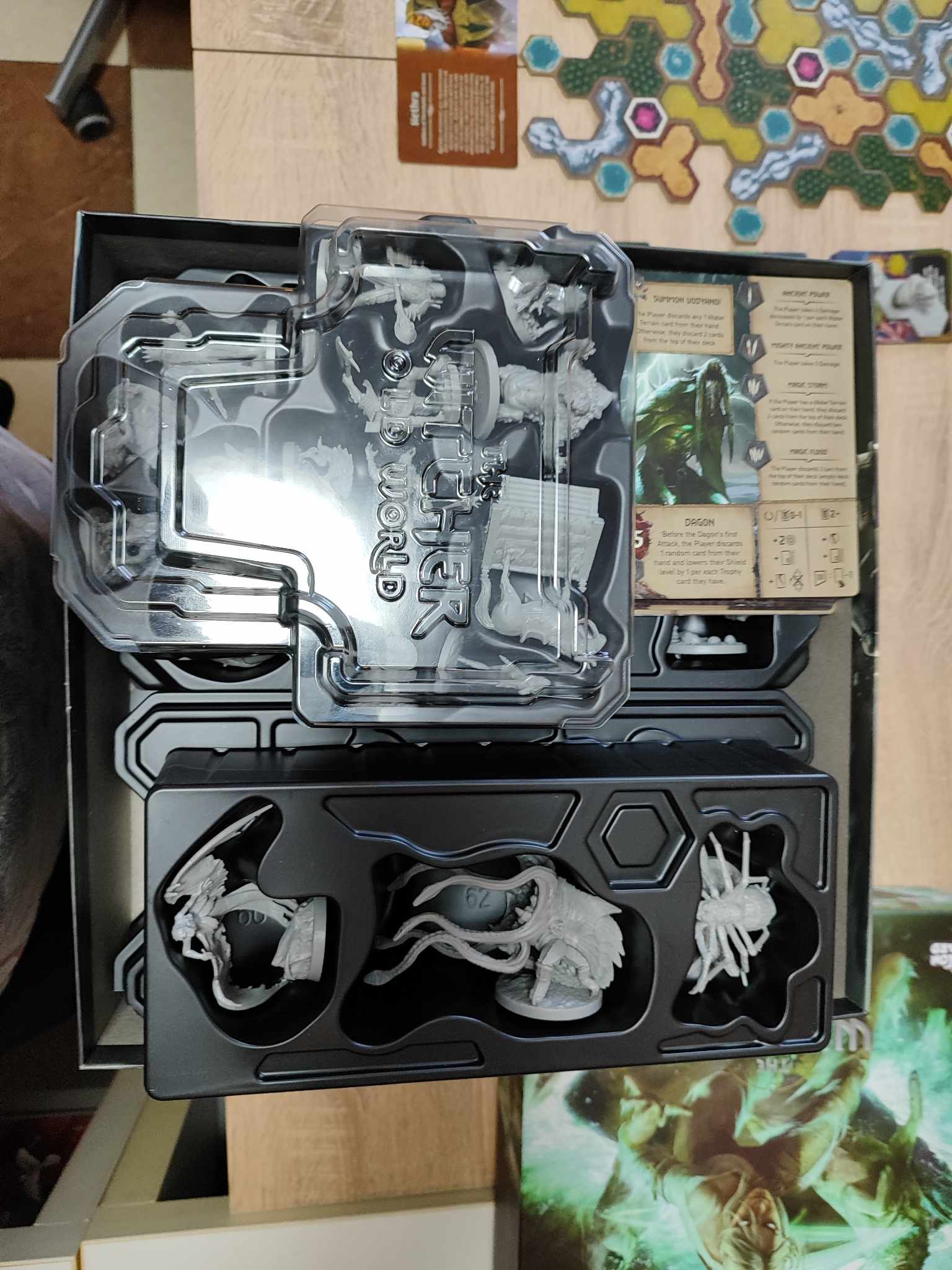 The witcher old world deluxe box organizer   all expansions by ...