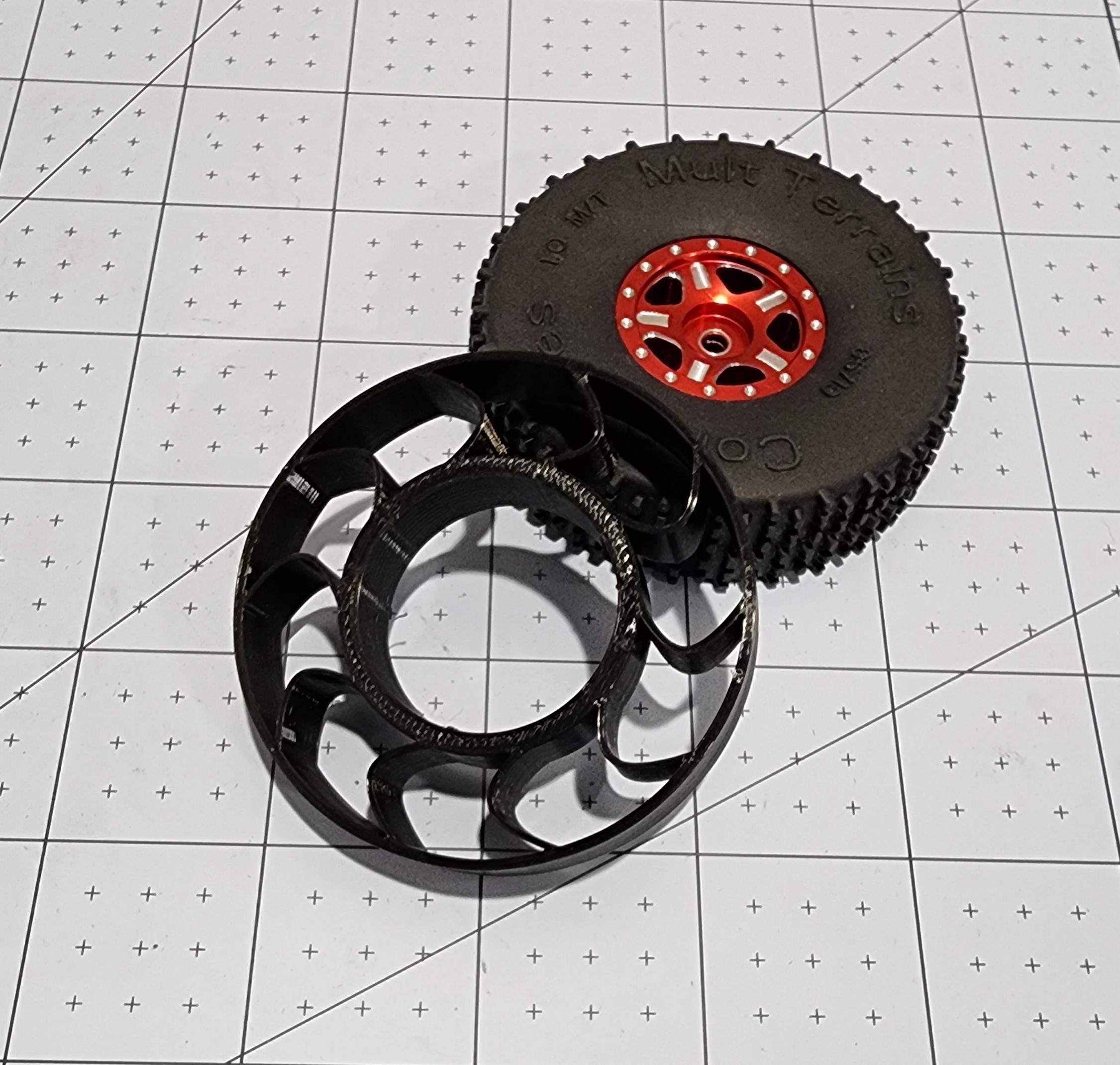 NOFOAMS - RC AIRLESS TIRE INSERTS (PARAMETERIZED)