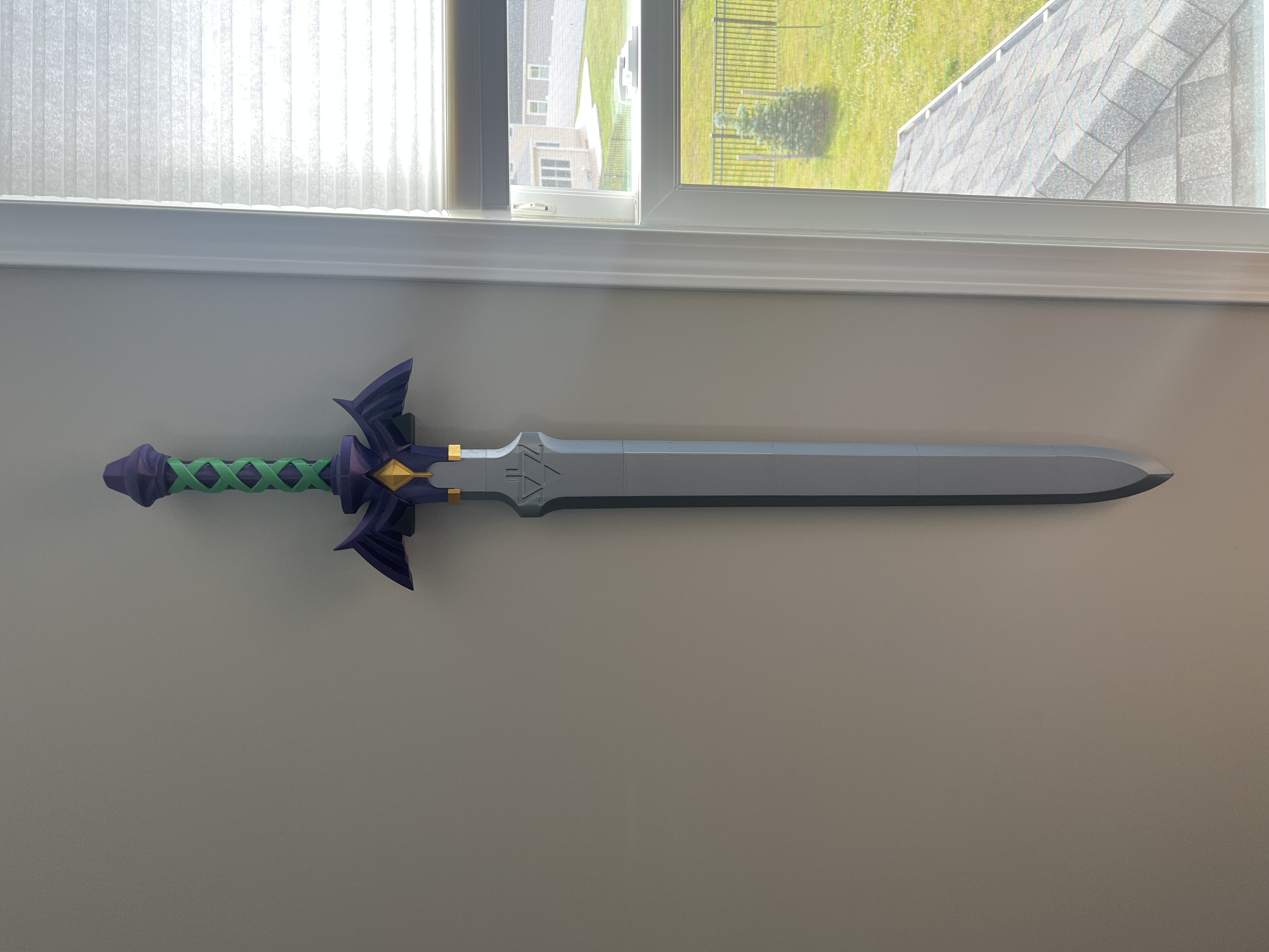 Miniatura 2 do modelo 3D Wall mount for Master Sword