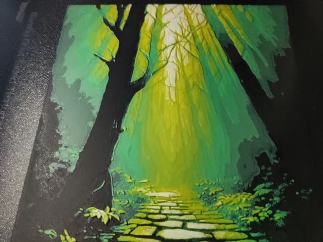 HueForge Forest Path