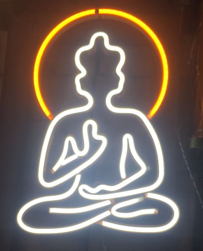 BUDA - Silueta con luz Led Neon