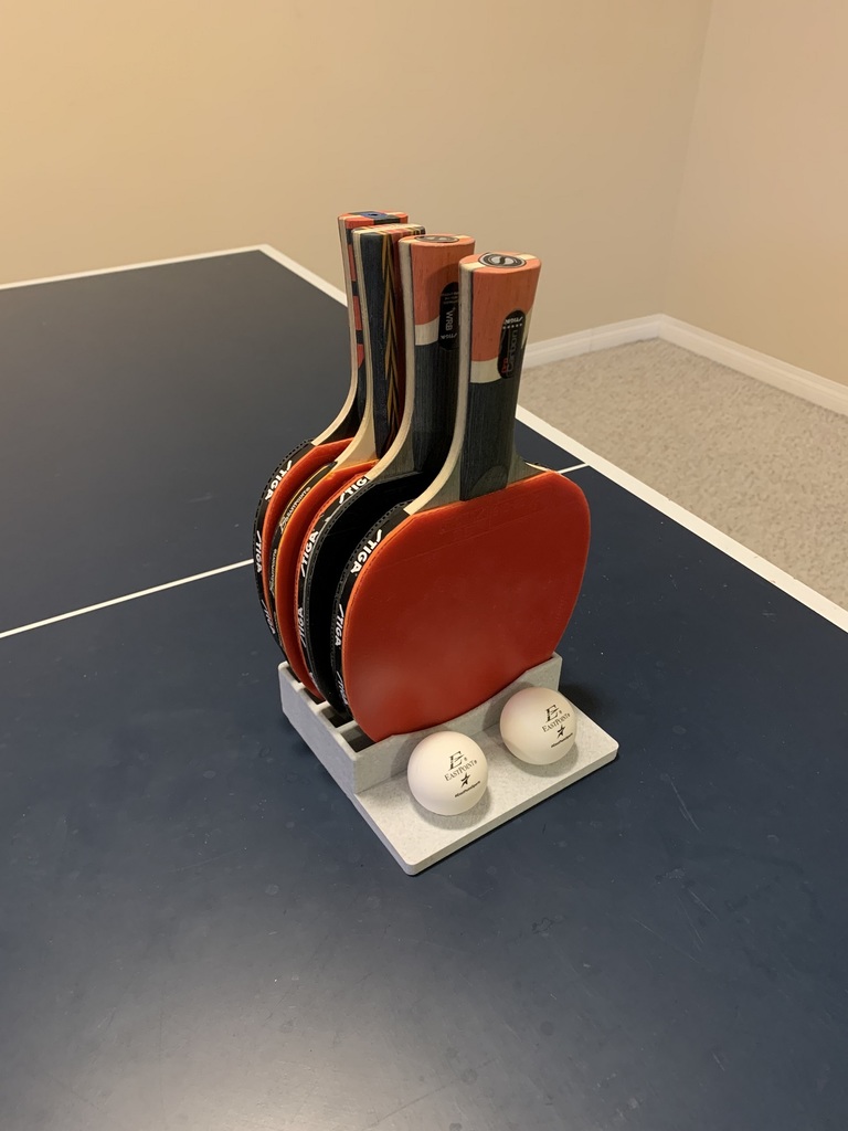 Ping Pong Paddle Holder by Triple B 3D Download free STL model