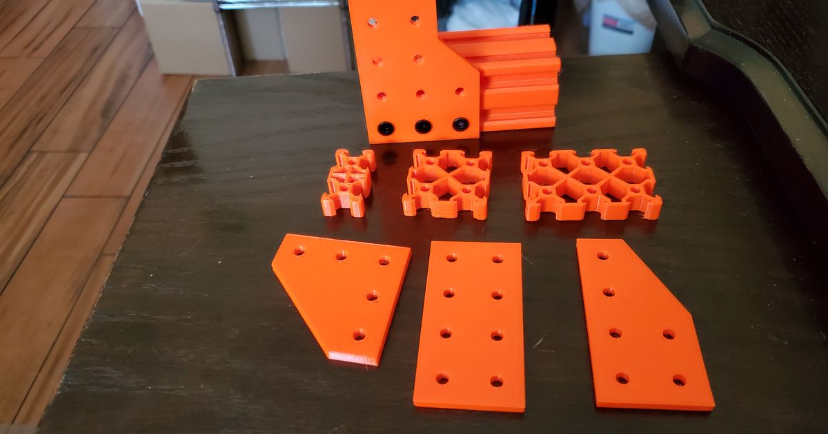 V Slot additions and Junction plates by Carl A Download free STL