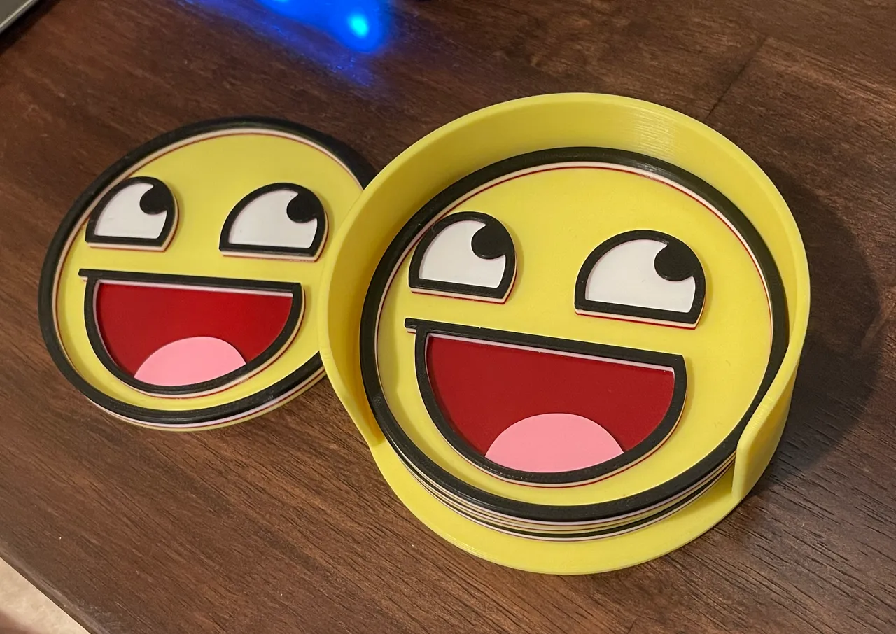 awesome face smiley set