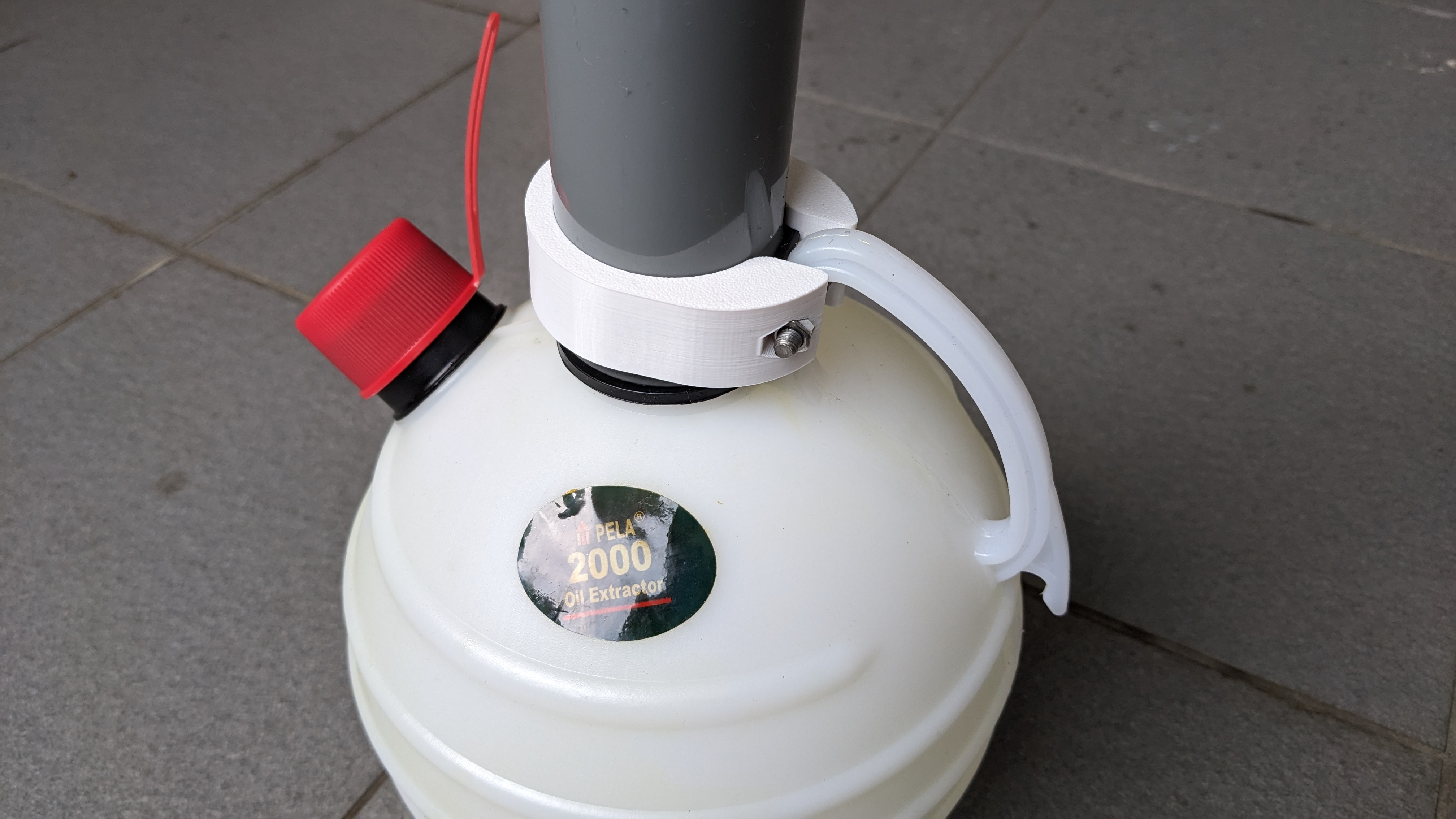 Pump locking collar for PELA2000 Oil Extractor
