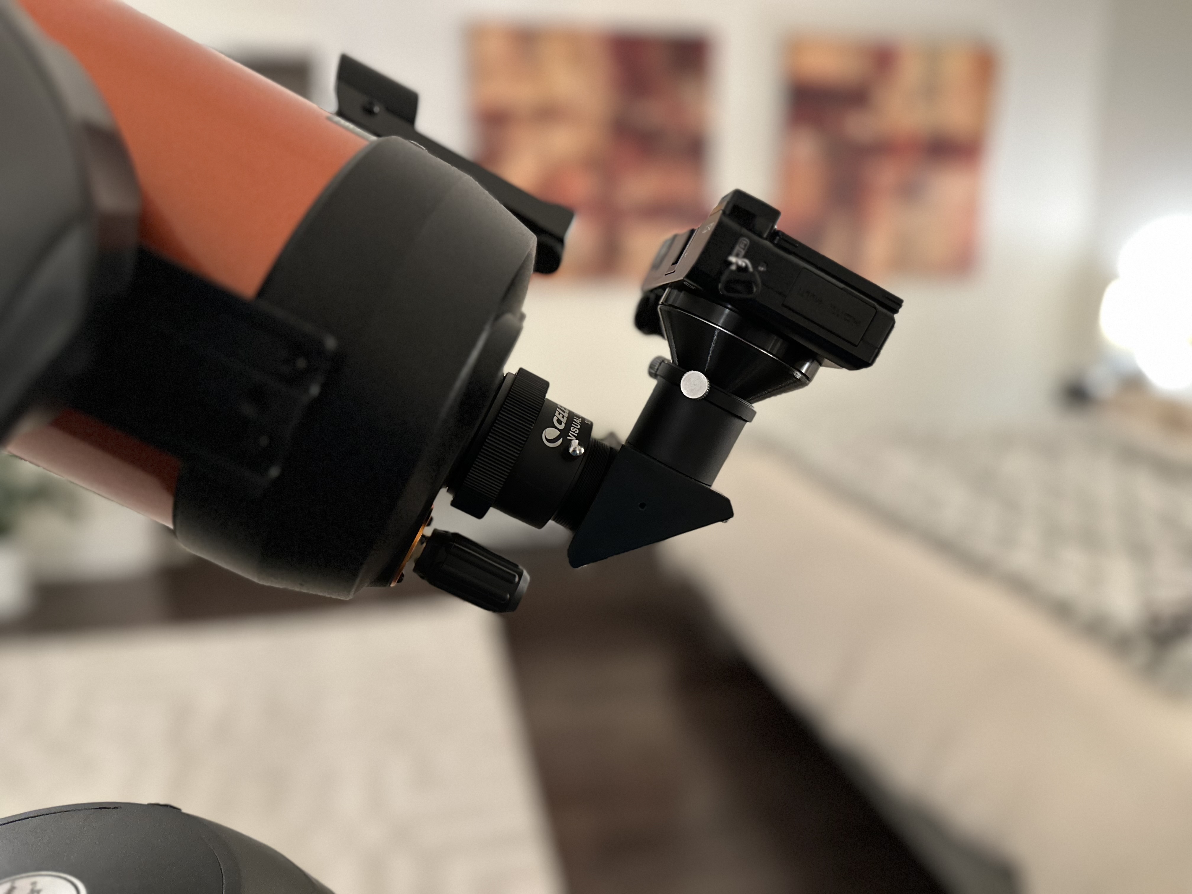 Sony EMount 1.25" Telescope Adapter by Booshong Download free STL