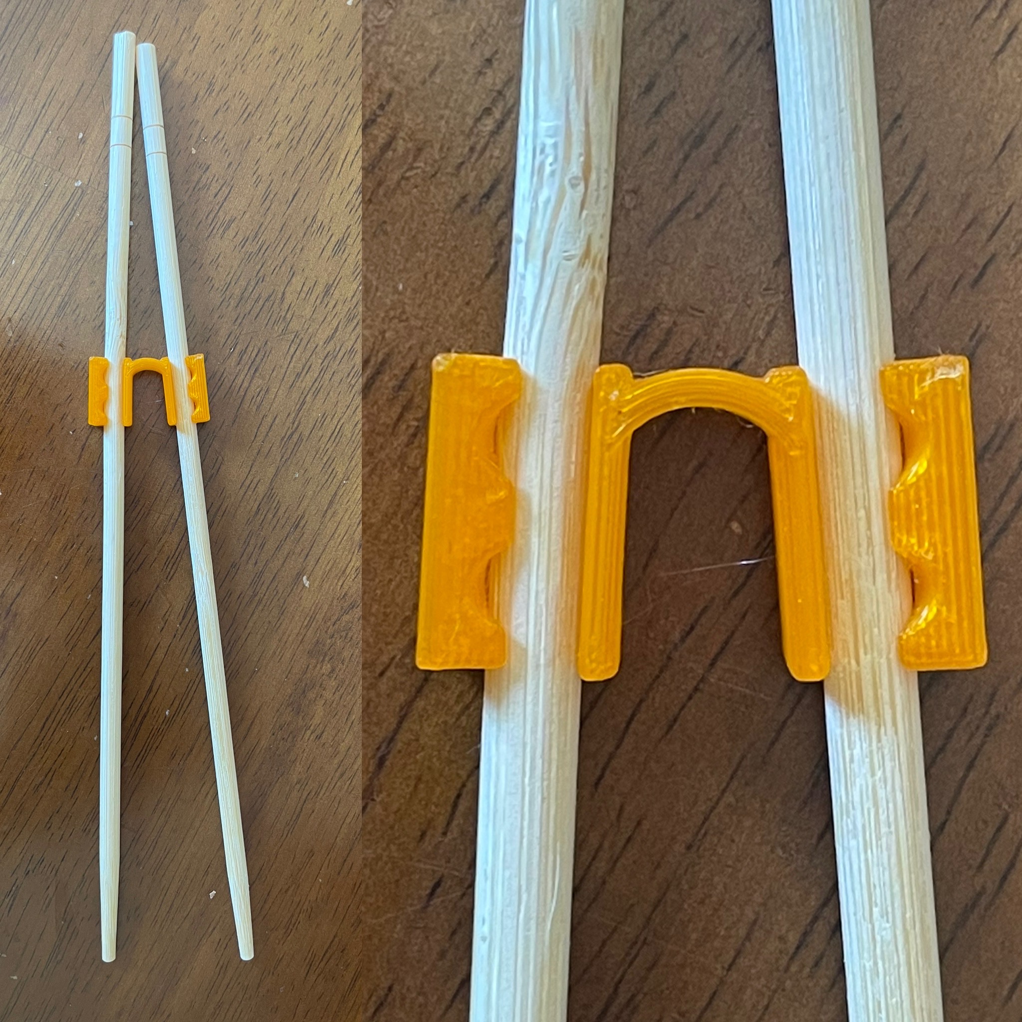 Chopsticks Clamp 3D model thumbnail