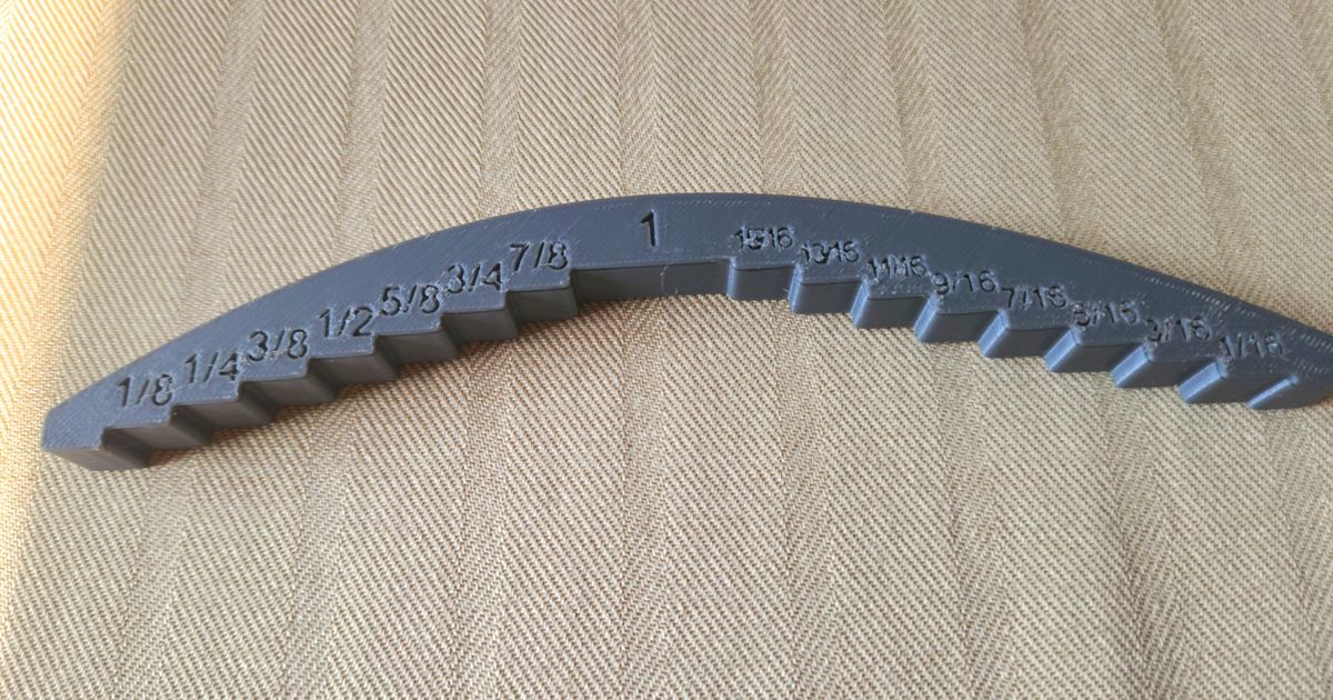 Router/Saw Depth Gauge by Jon H Download free STL model