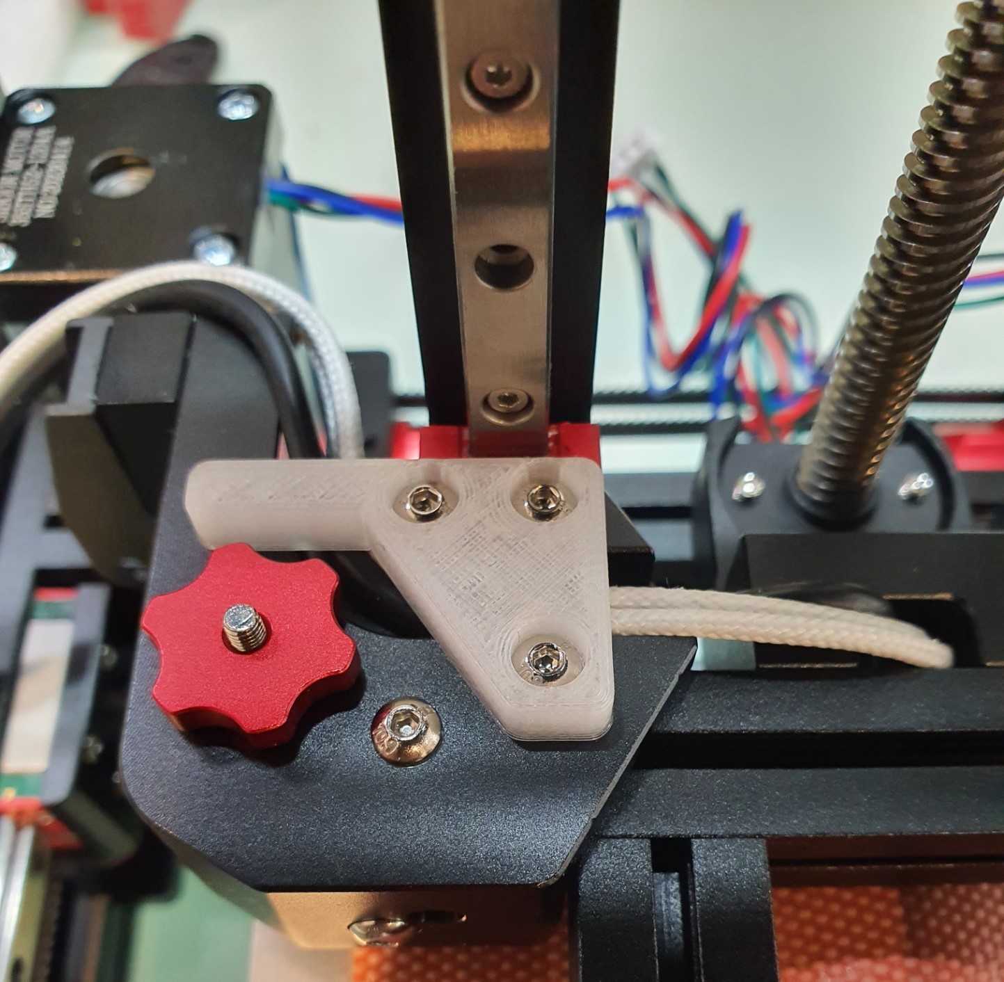V0.2 Siboor CNC Rear Bed Mount Cable Holder