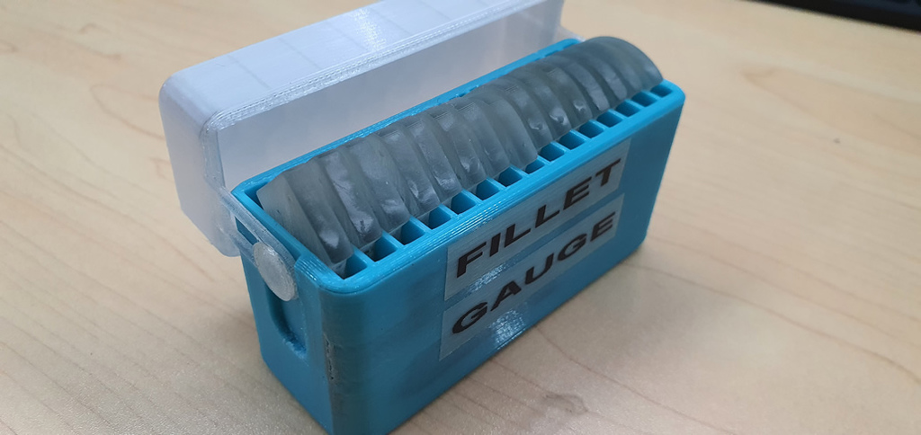 Fillet/Radius & Chamfer Gauge