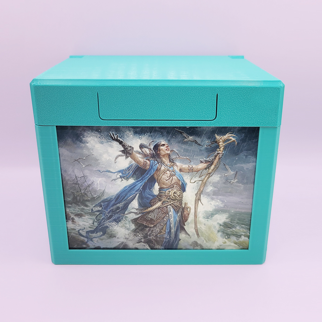 Print in Place Deck Boxes with Snapping Lid by Spellbound Prints Download free STL model