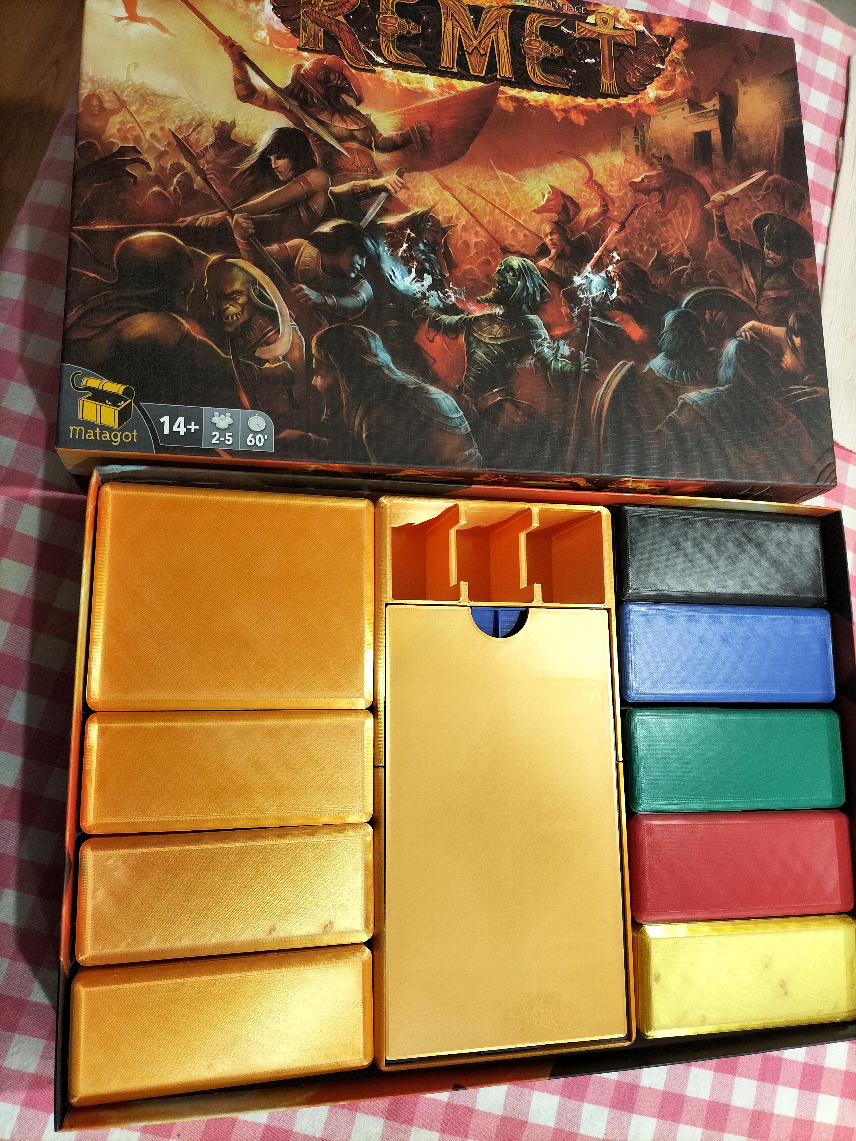 Kemet Board Game Organiser