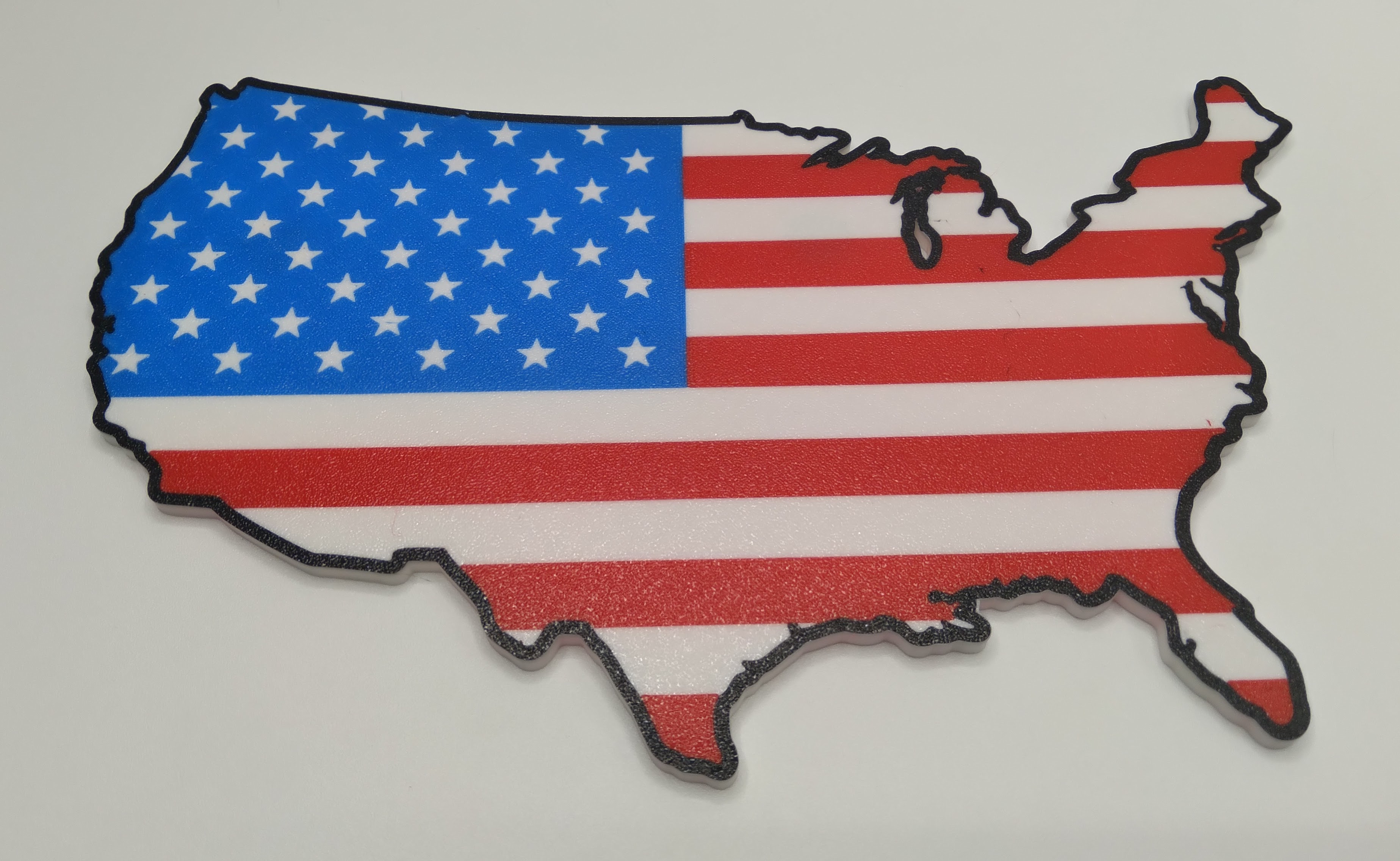 USA Outline Flag