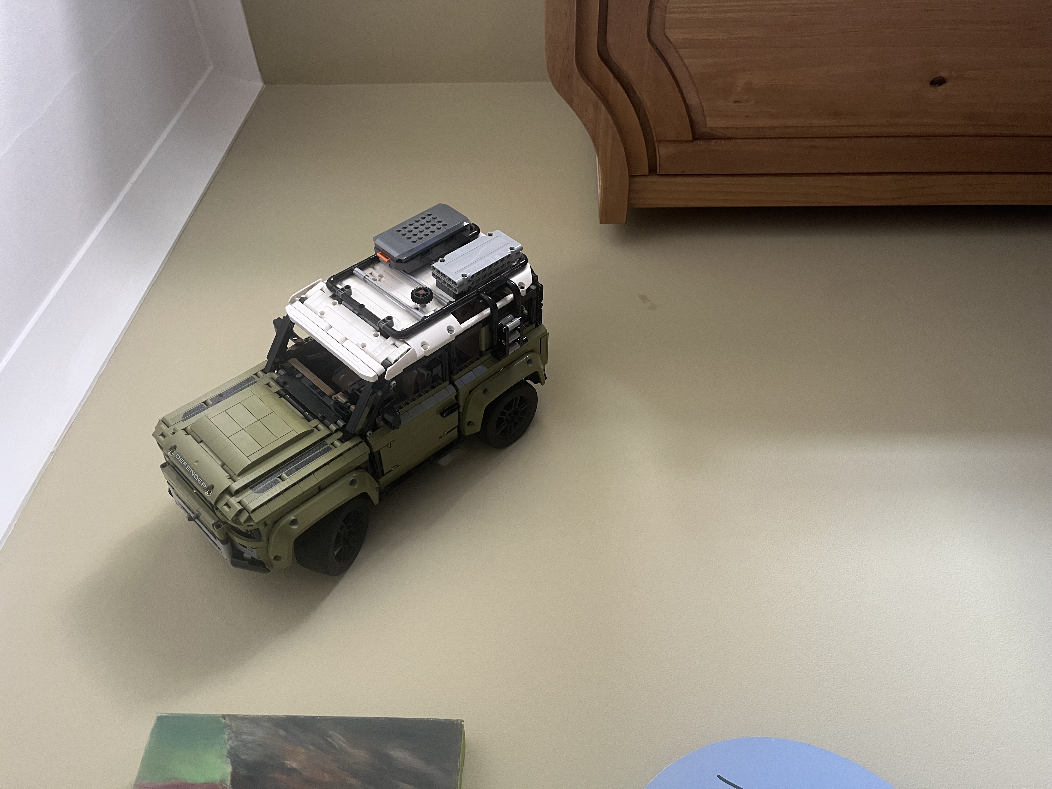 Lego Land Rover Defender Flat to Wall Mount Fully Rotateable