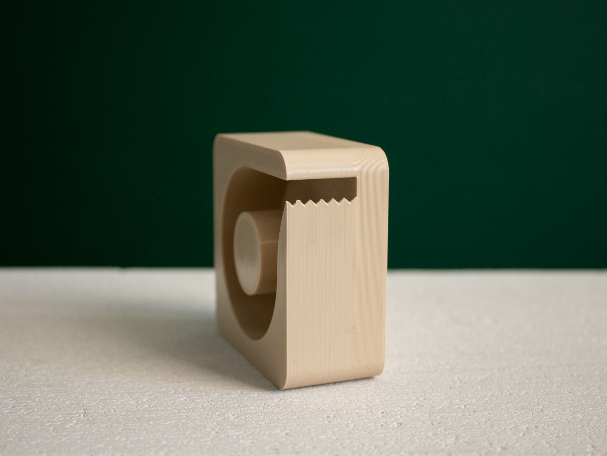 Minimalist Tape Dispenser (desk organizer) by Slimprint Download free STL model