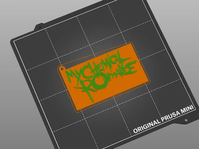 My Chemical Romance keychain