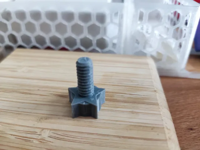 Camera screw smaller base