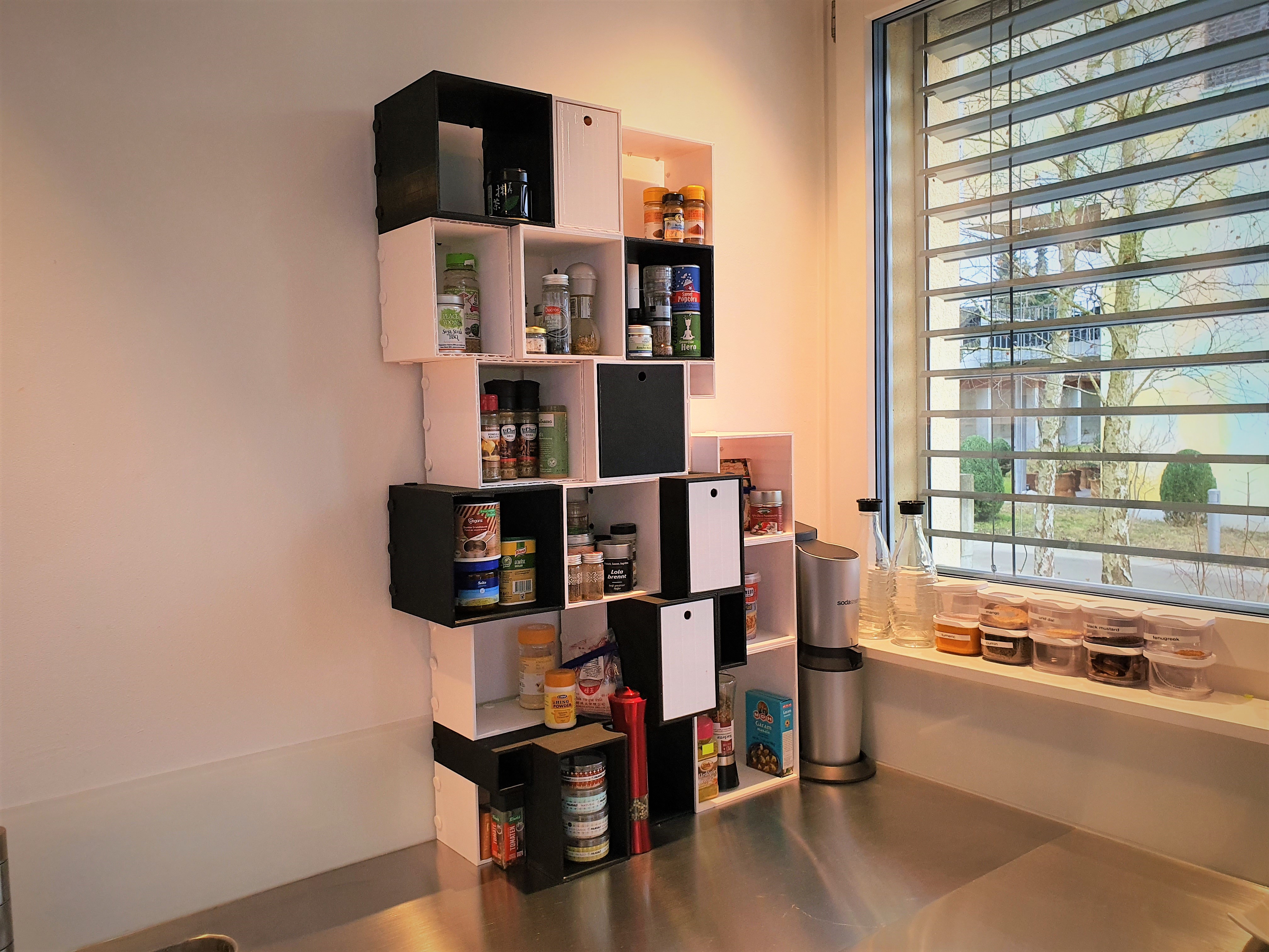 Miniatura 3 do modelo 3D Modular Spice Rack